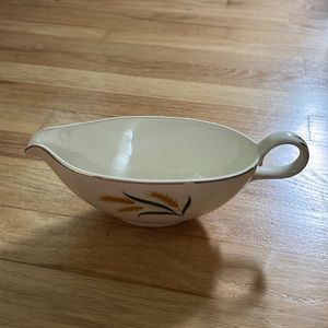 Vintage Royal Harvest Homer Laughlin gravey boat